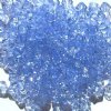 200 6mm Acrylic Faceted Bicone Light Sapphire